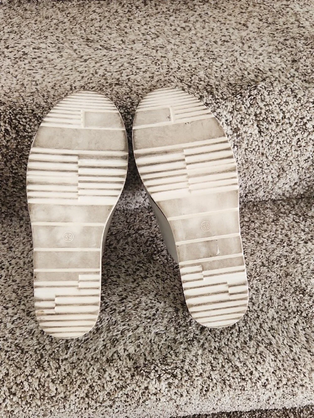 L'Artiste Spring Step White Slide Wedge Sandals for Women - Platform Comfort EUC